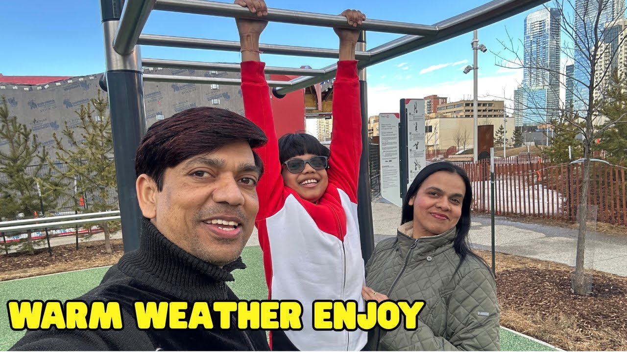 Enjoyed First Warm Weather of 2026 in Park