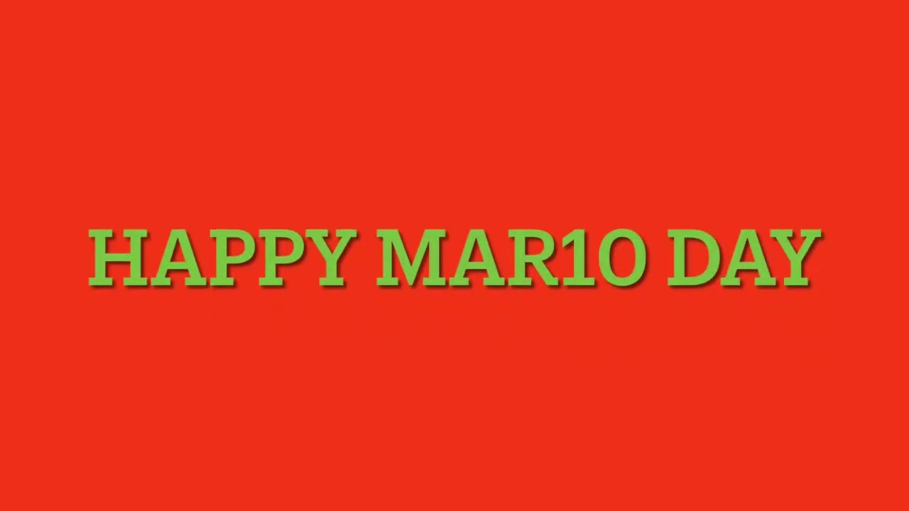 Happy mar10 day 2026
