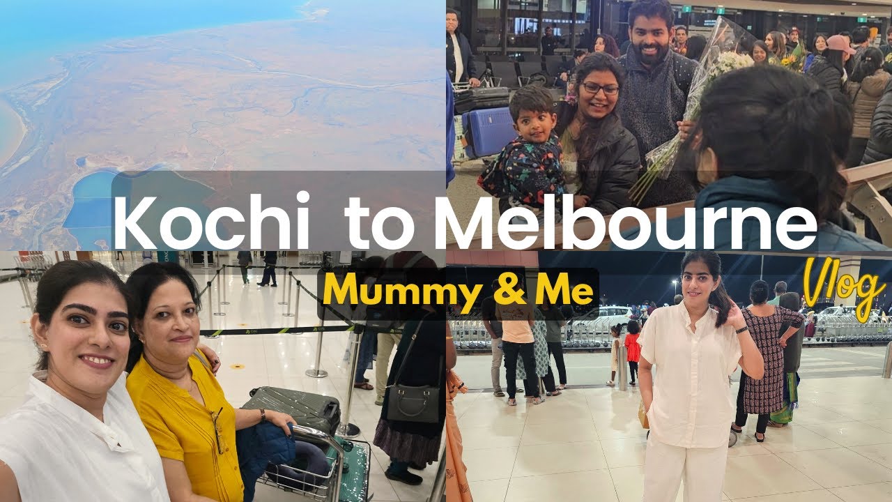 Travelling from Kochi to Melbourne | Airport vlog | Malayalam vlog | Minna Ittoop