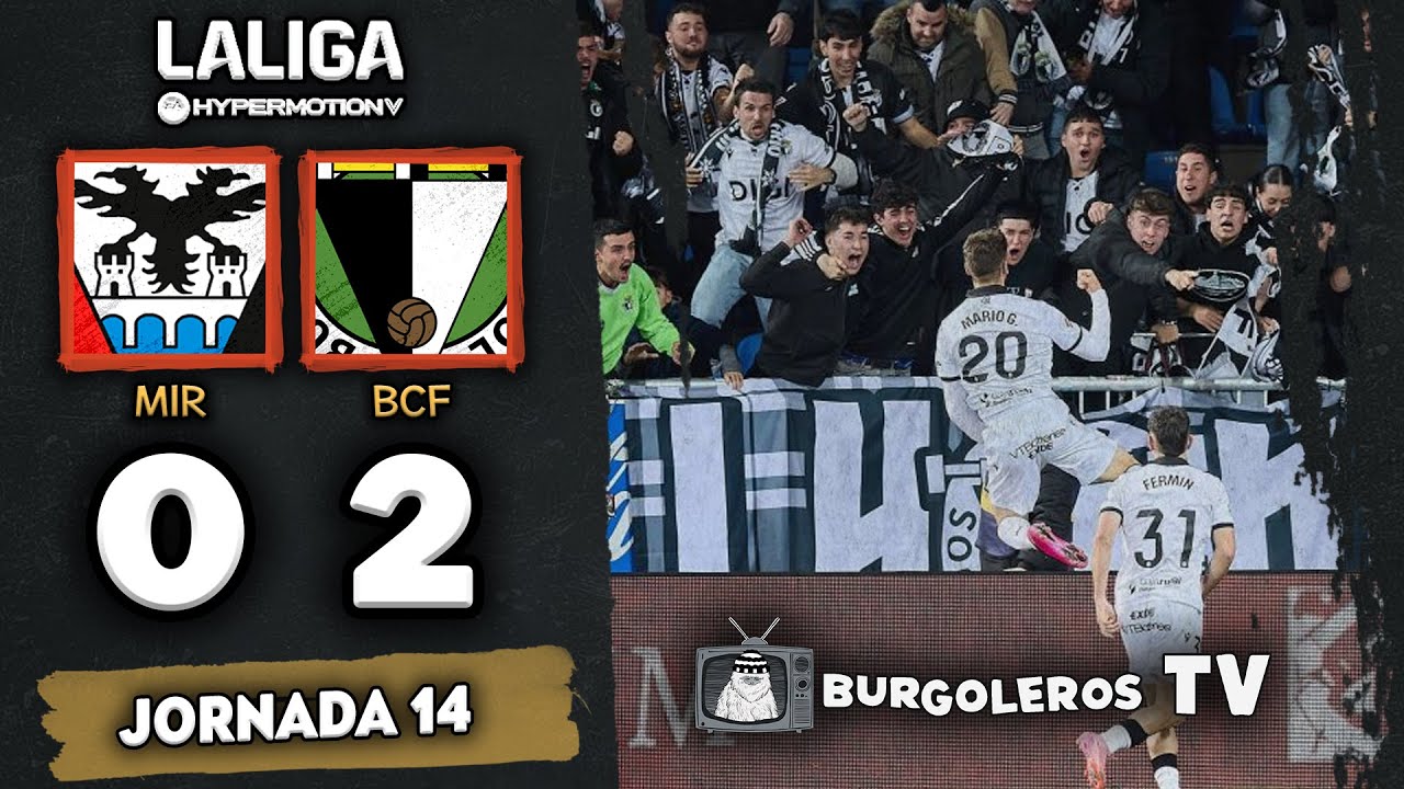 MIRANDÉS - BURGOS CF (0-2) | POST-PARTIDO | Jornada 14 | Diego Arce