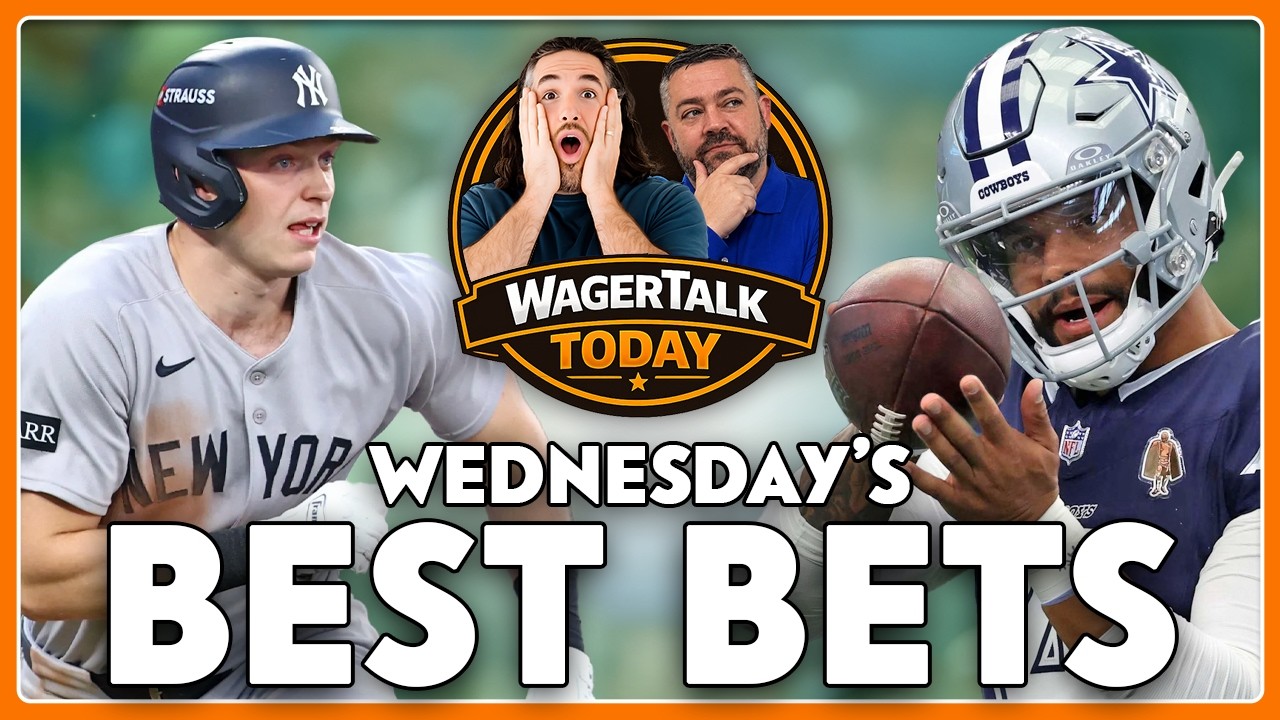 Прогнозы на плей-офф MLB, лучшие ставки на NFL и студенческий футбол! | WagerTalk Today 07/10
