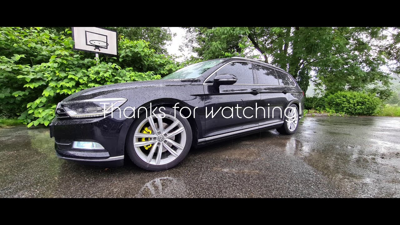 Installing Eibach 50/45mm lowering springs on a 2015 VW Passat B8