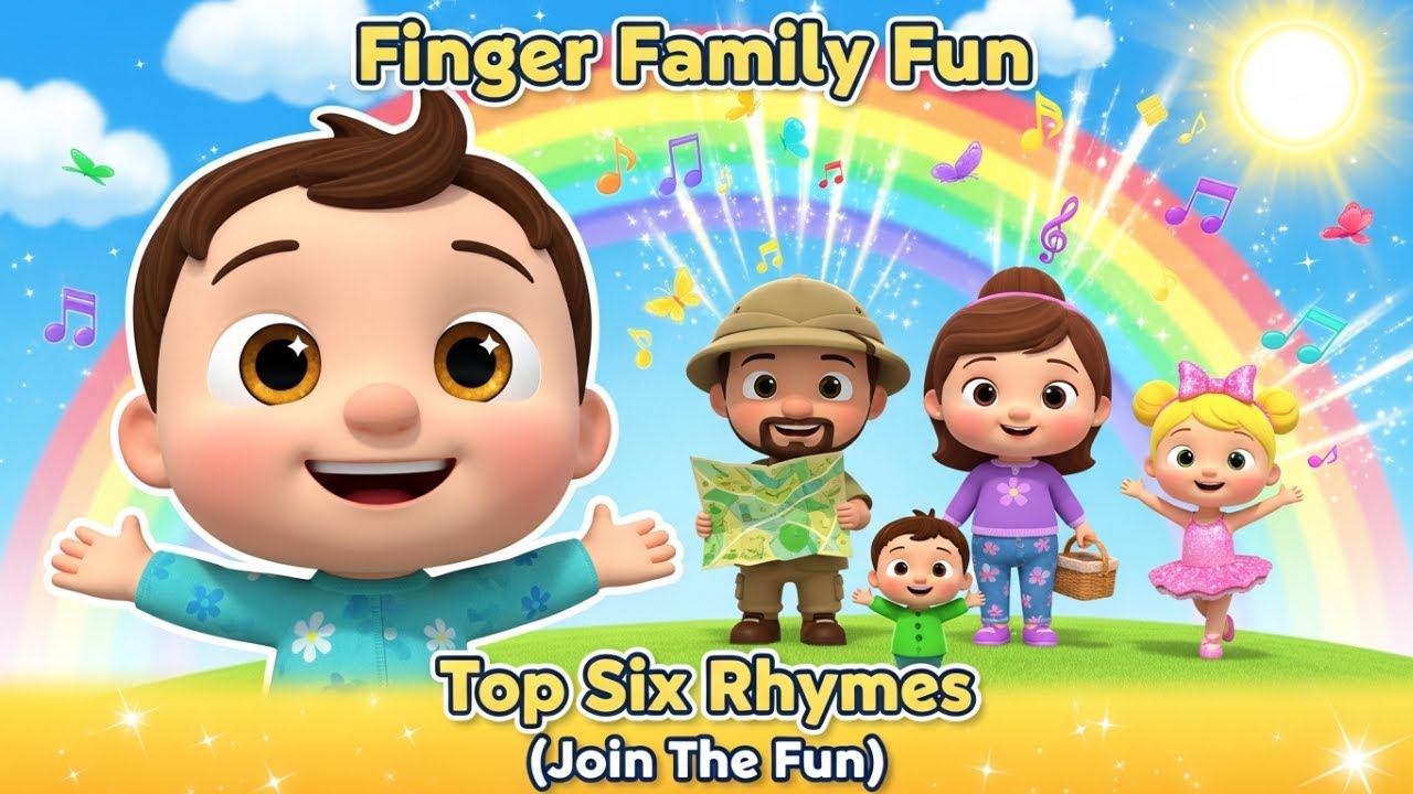 TOP 7 Kids Rhymes 🎶 | Finger Family, Old MacDonald, Bath Time, Boo Boo Song,  & More!