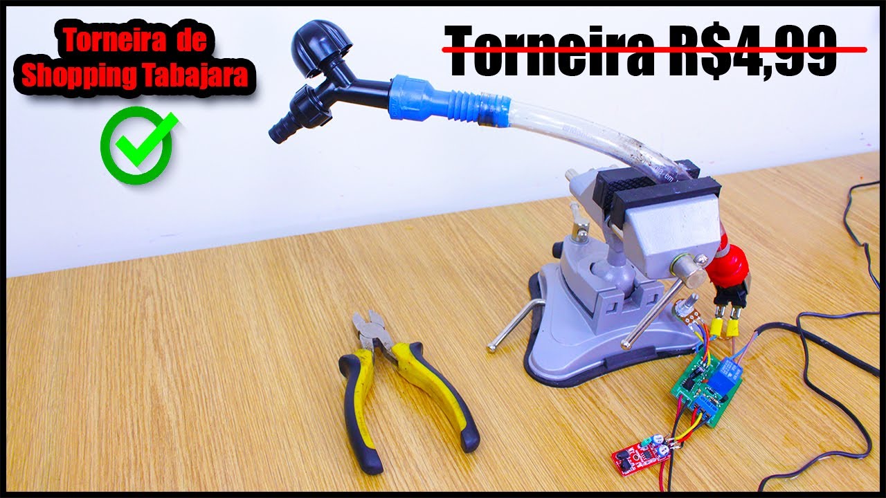Como Transformei uma Torneira de R$4,00 Em Torneira De Shopping