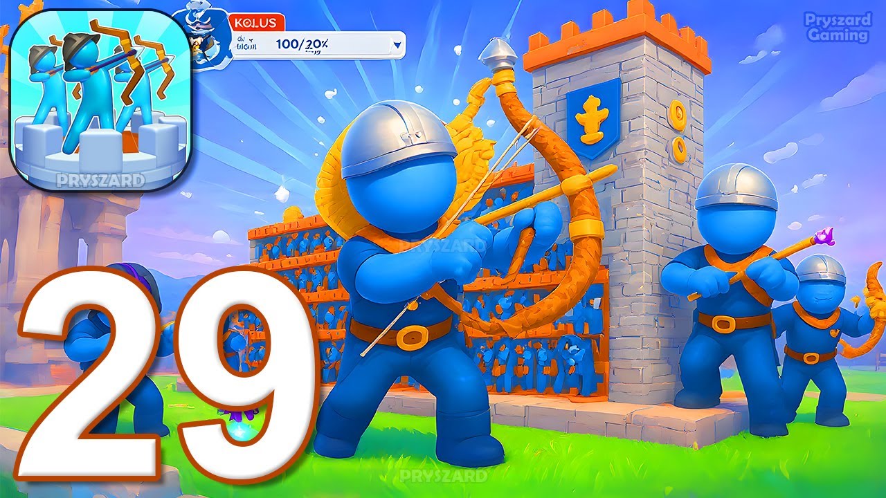 Archery Bastions: Castle War - Gameplay Walkthrough Part 29 - New 2025 Update (iOS, Android)