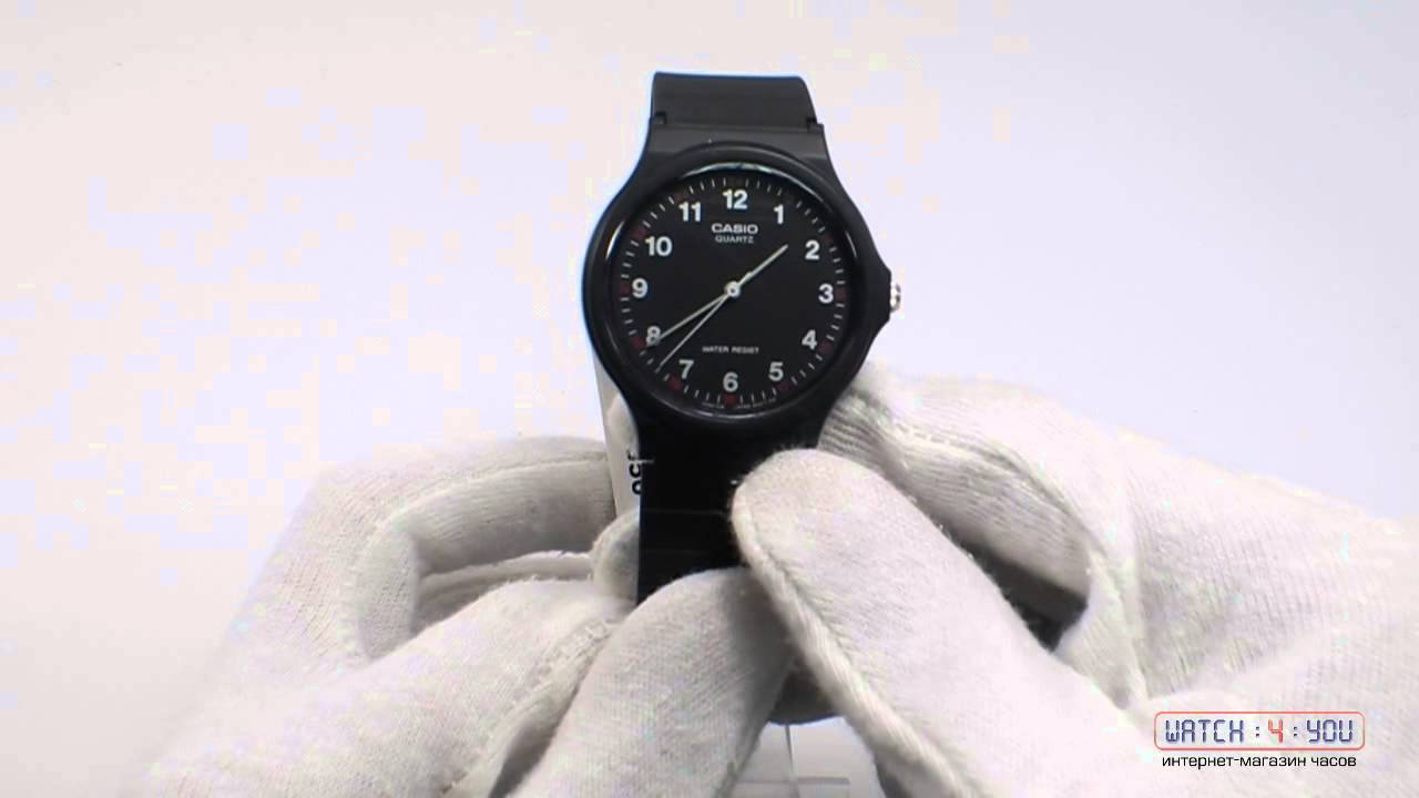 Обзор мужских часов Casio MQ-24-1BLLGF