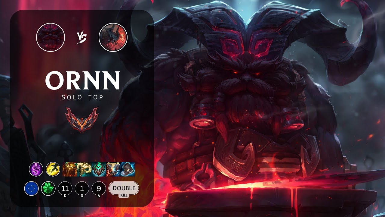 Ornn Top vs Aatrox - EUW Grandmaster Patch 13.14