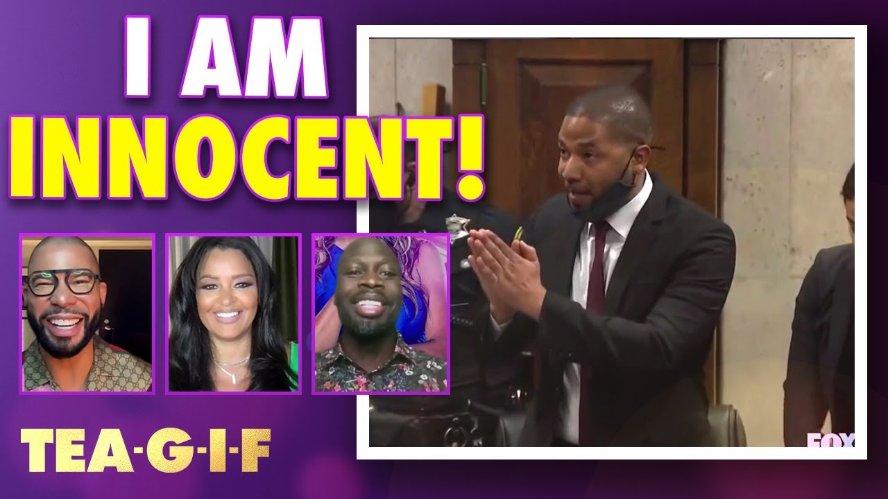 Jussie Smollett Claims Innocence After Sentencing! | Tea-G-I-F