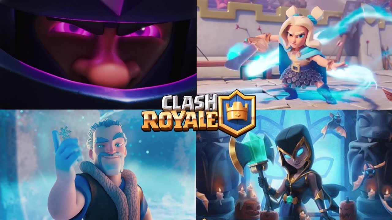 All Clash Royale Legendary CARDS TRAILERS