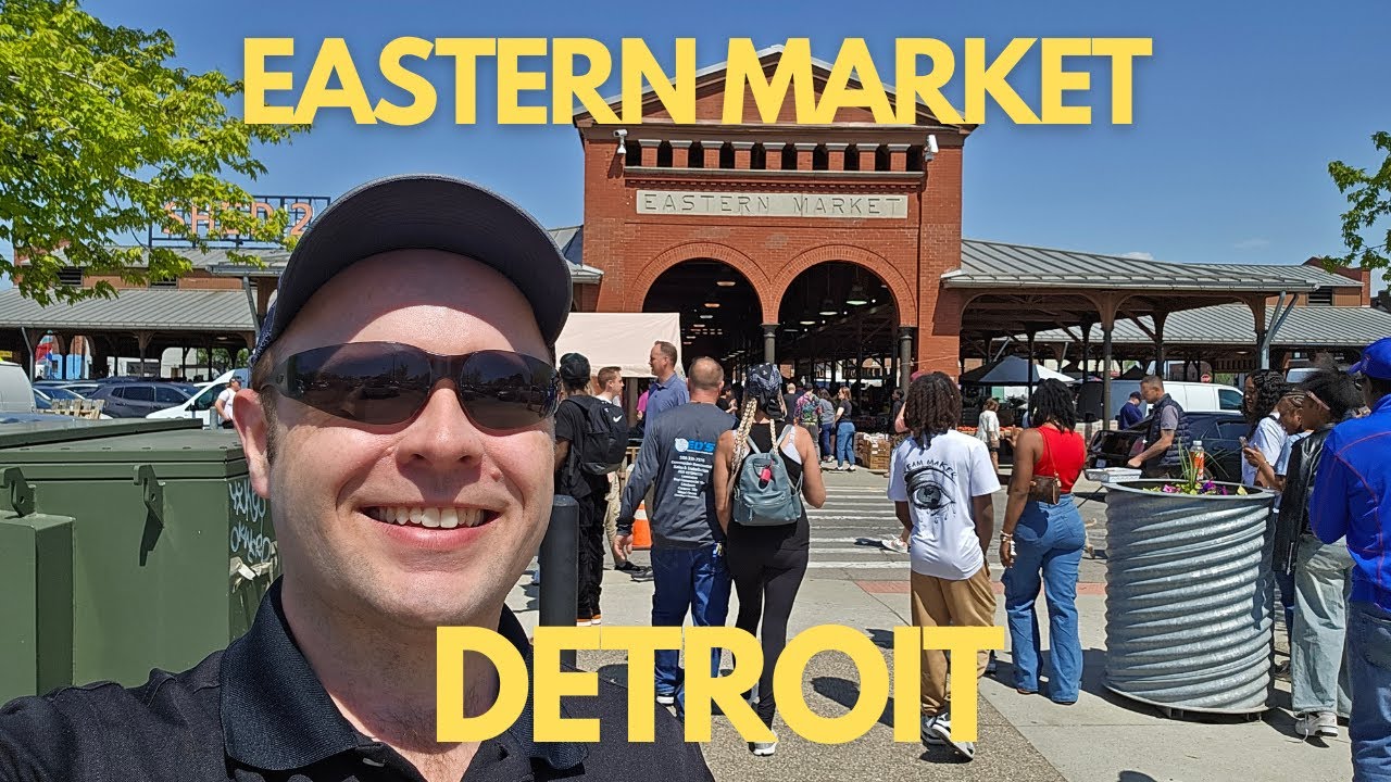 Exploring Detroit's Eastern Market | FULL WALKING TOUR