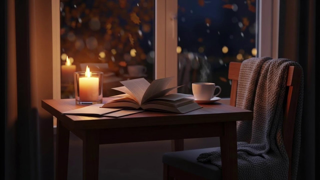 Warm Winter Jazz for Sleep 🎷 | Cozy Room Atmosphere to Calm Stress and Quiet the Mind