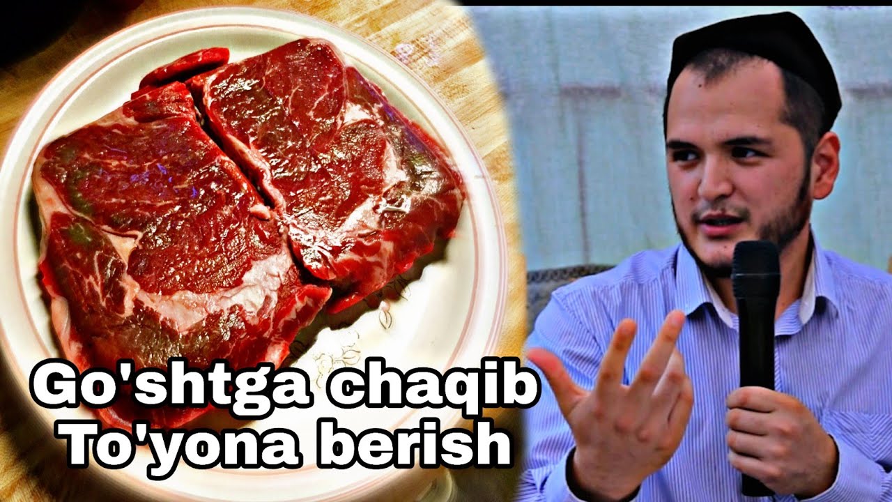 Go'shtga chaqib to'yona berayotganlar eshiting | Sardor domla