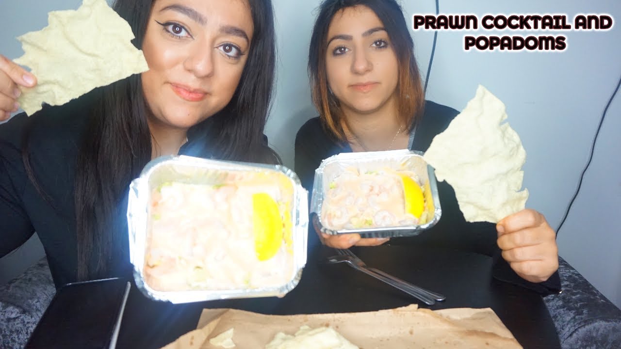PRAWN COCKTAIL SEAFOOD MUKBANG WITH MY SISTER | *HILARIOUS*