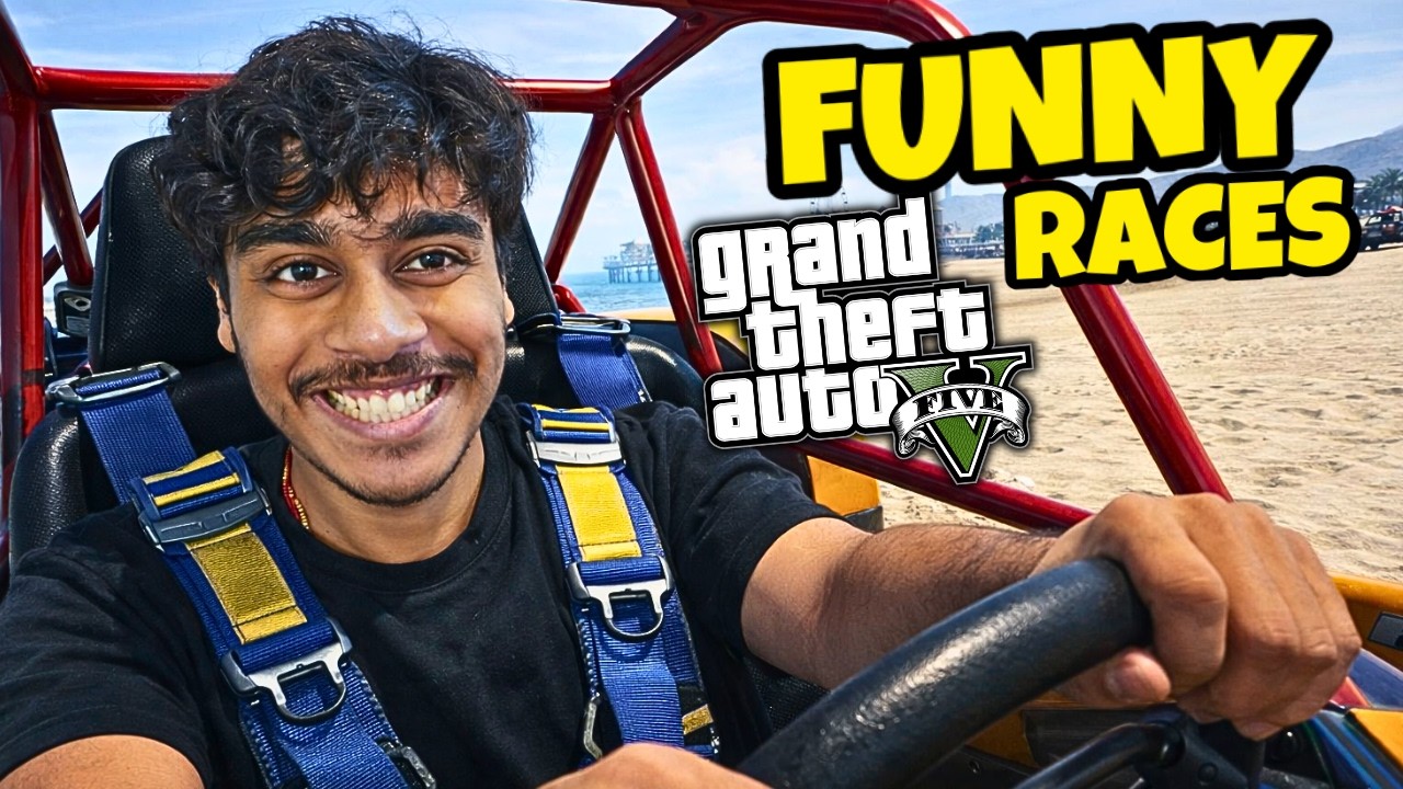 FUNNIEST Race in GTA V 🤣🤣