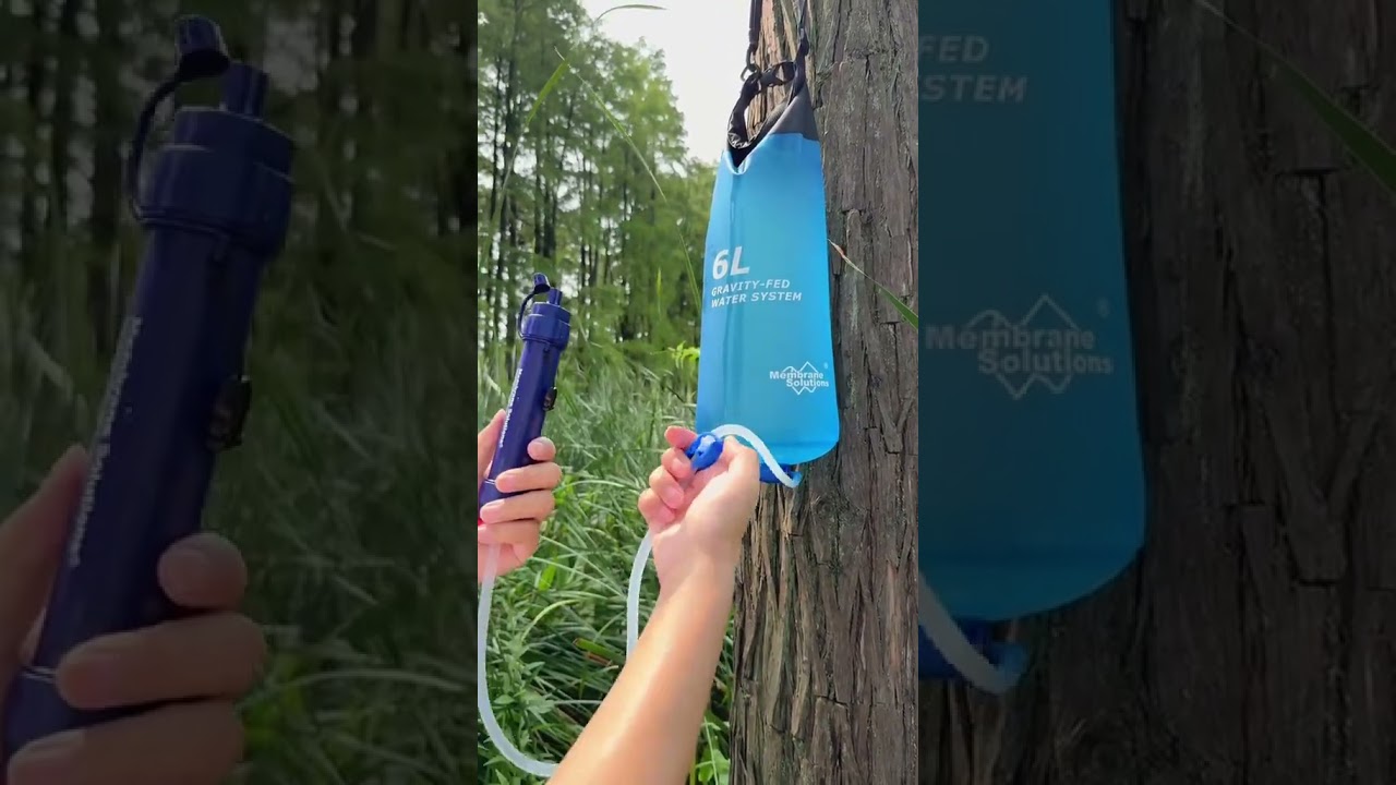 🚨 The Emergency Water Filter Every Family Should Have | 6L Gravity Bag + Survival Straw 💧