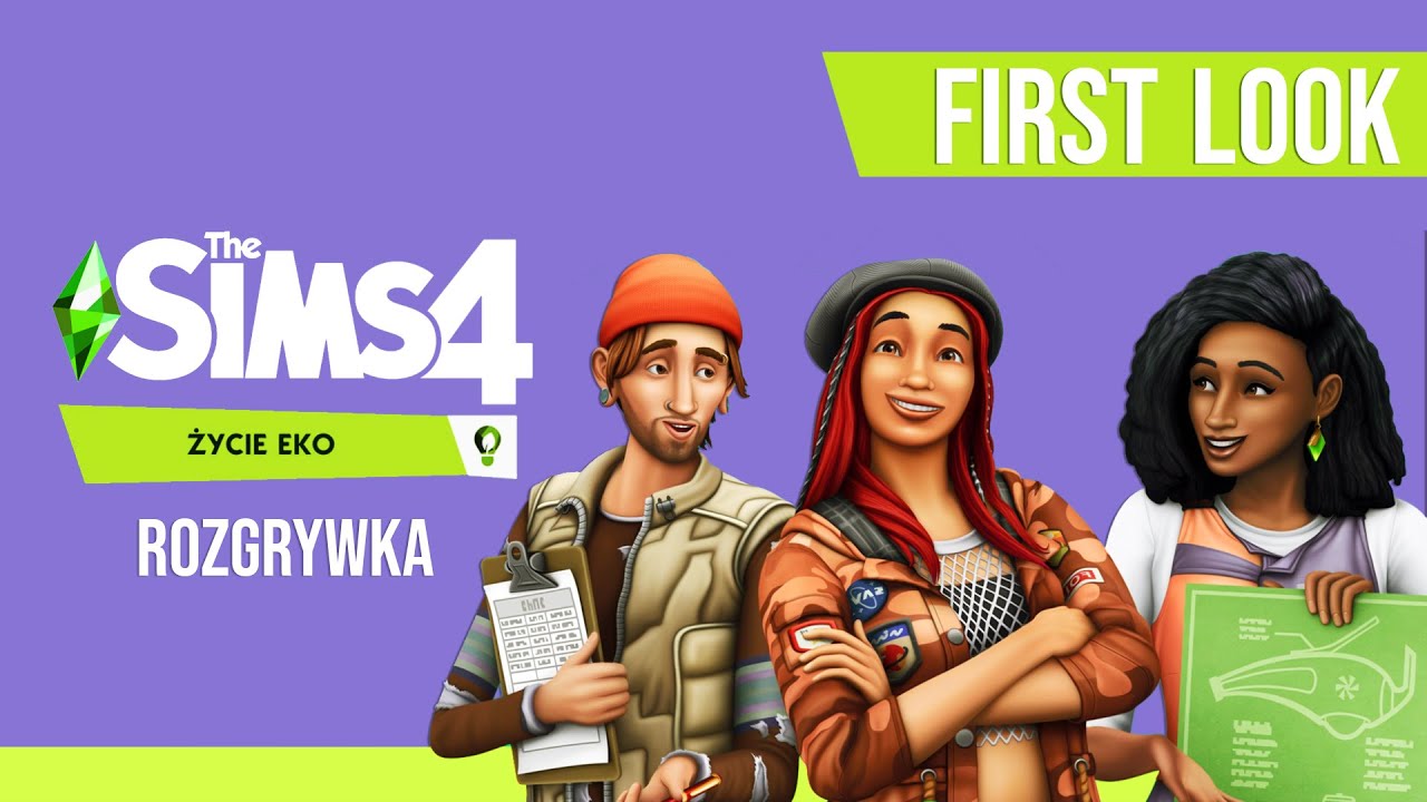 🌳 Bara-Bara w ŚMIETNIKU 🌳 First Look: The Sims 4 Życie Eko