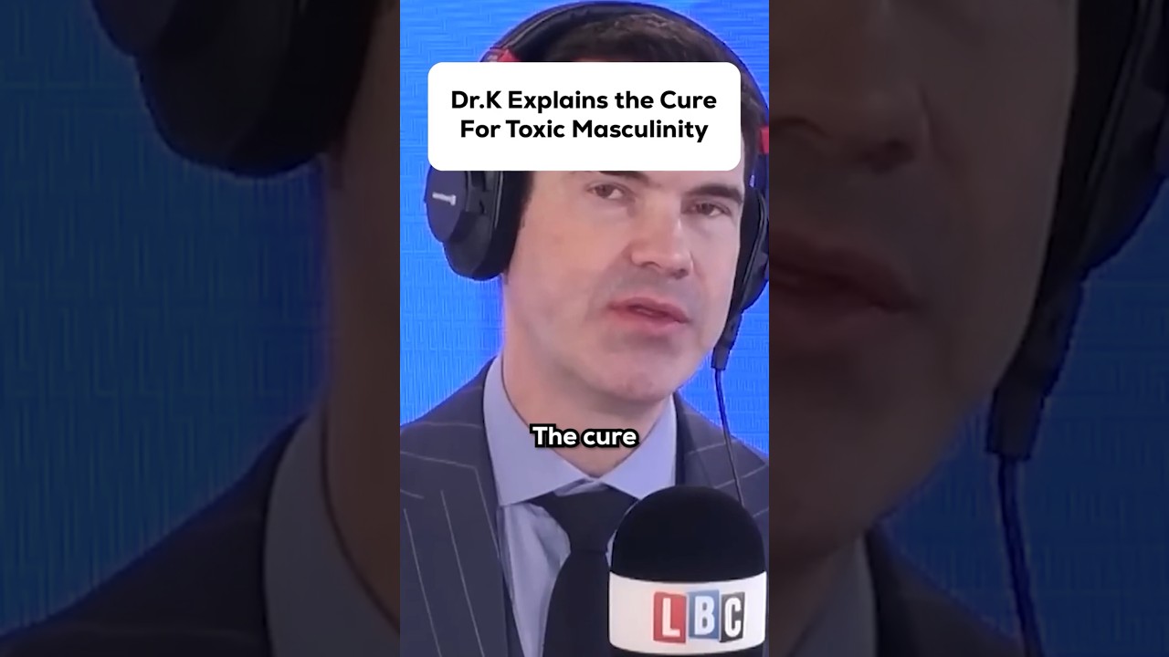 Dr  K Reacts to Jimmy Carr's Cure for Toxic Masculinity