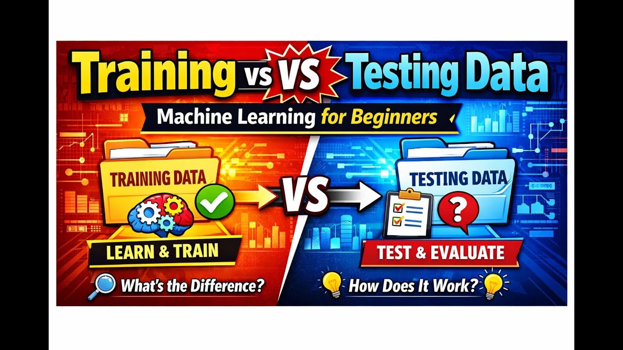 Training vs Testing Data &ndash; Machine Learning for Beginners