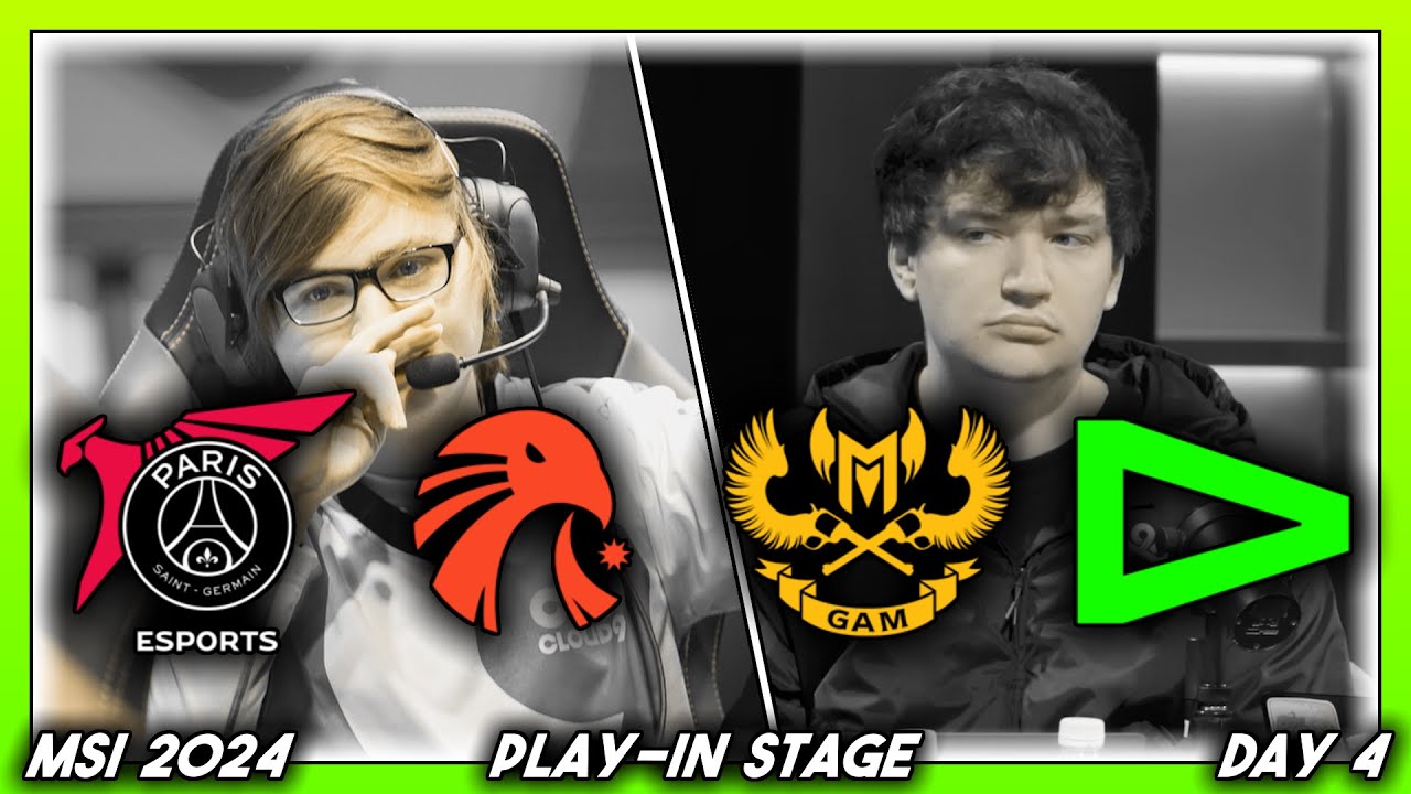IMMOVABLE WALL (MSI 2024 CoStreams | Play-In Stage | Day 4: PSG vs EST ━ GAM vs LLL)