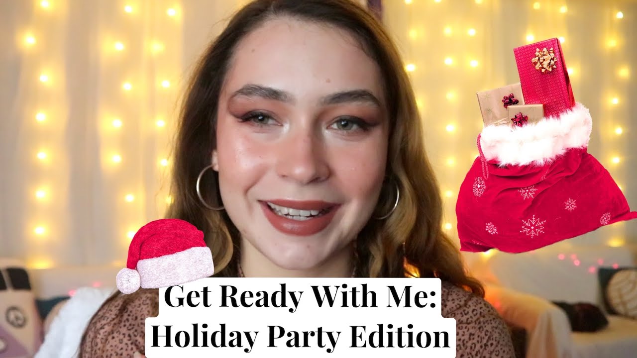 Get Ready w/ Me for a Holiday Party | 4 years on youtube ! lets talk | Erica Adrienne Makeup