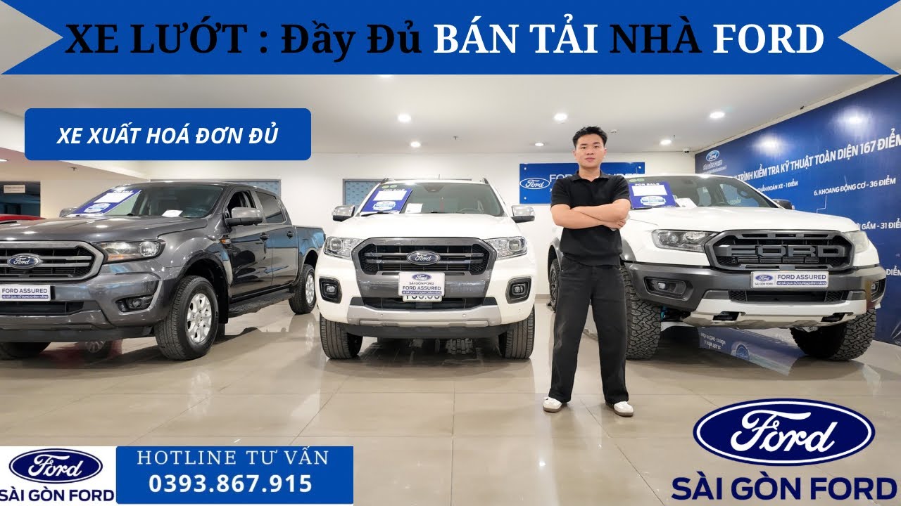 Kho Xe Đã Qua Sử Dụng 𝐂𝐇𝐈́𝐍𝐇 𝐇𝐀̃𝐍𝐆 𝐅𝐎𝐑𝐃: bán tải ranger xls, wildtrak, raptor xuất hoá đơn đầy đủ