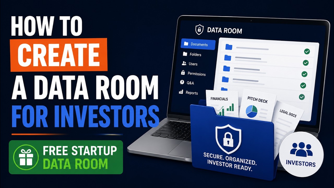 How to Set Up a Data Room for Investors | Best Free Data Room for Startups