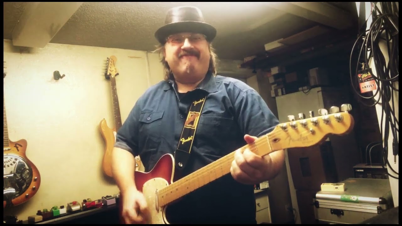 Jamming with Bernard Allison 