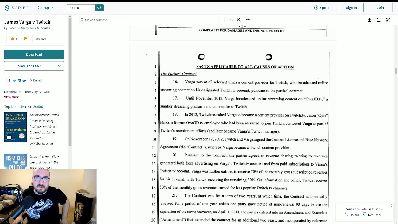 Phantomlord Files Lawsuit Against Twitch.tv
