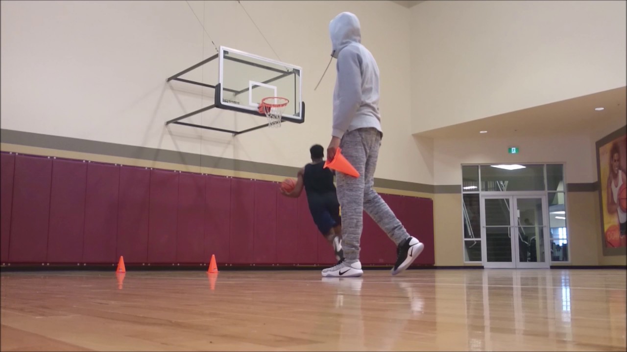 Austin Chambers Works Out With Mentor And Toronto Hoops LEGEND; Kirk Salesman