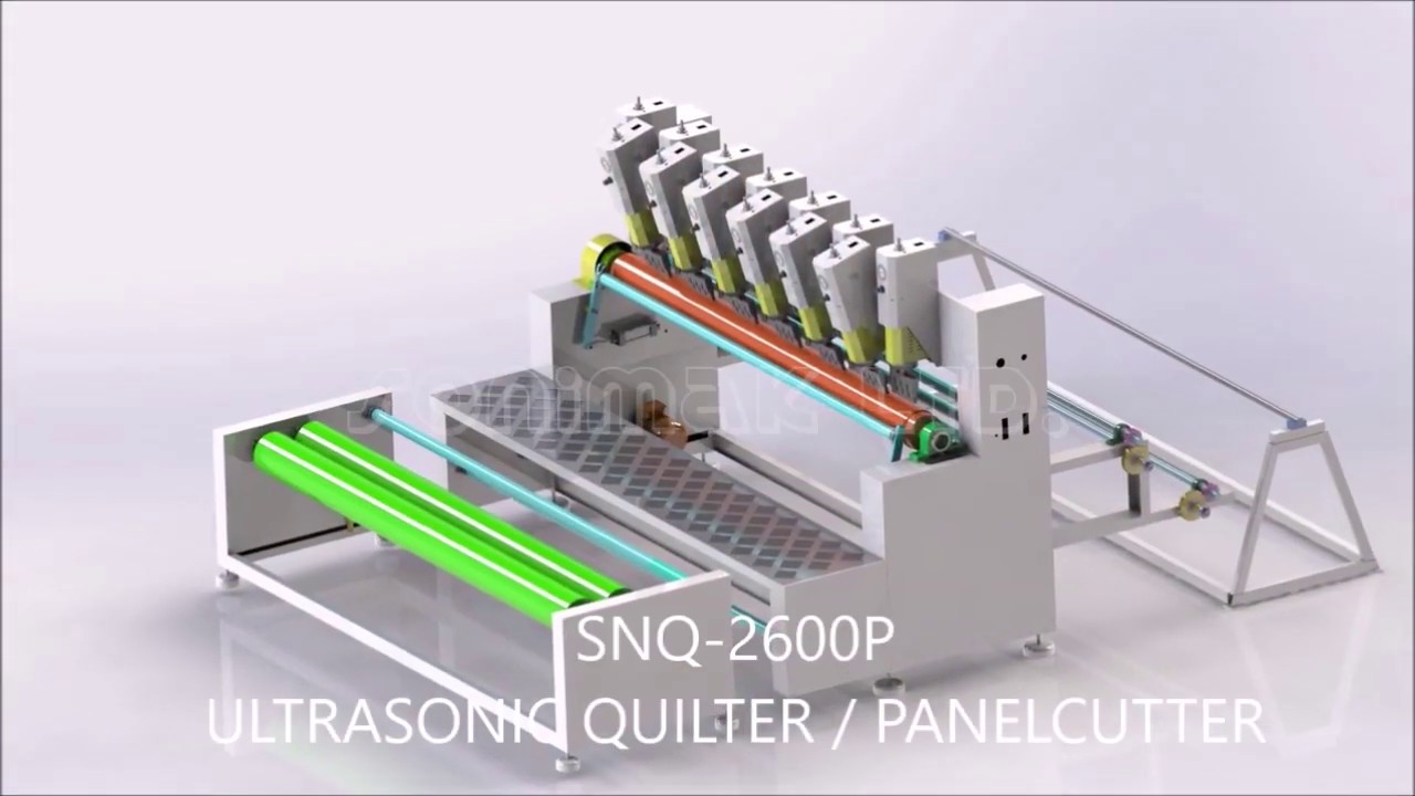 Ultrasonic Quilter / Panelcutter 2600mm.