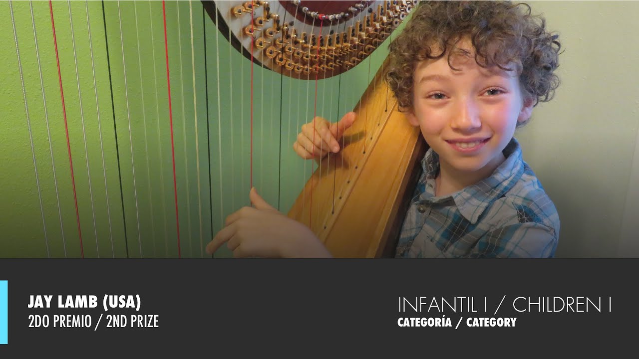 2nd Prize, Children I | Huaino & Sonatine No 2 | 3rd International Harp Competition Elena Carfi 2025