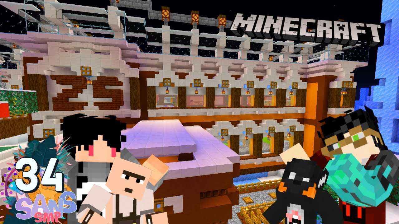 AYO KITA NGERASAIN MINIGAMES buatan ZENMATHO!! #34 |SANS SMP| Minecraft Indonesia