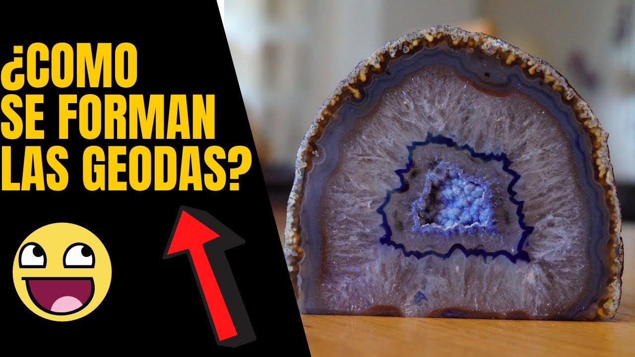 💎 ¿COMO SE FORMAN LAS GEODAS? -- (¿Qué es una Geoda?) 🌋