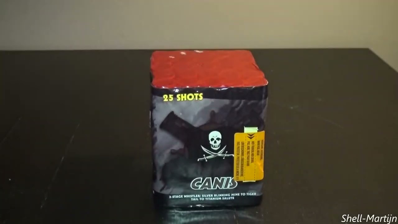 Canis Original Fireworks - Whistle and Salute | Shell Martijn