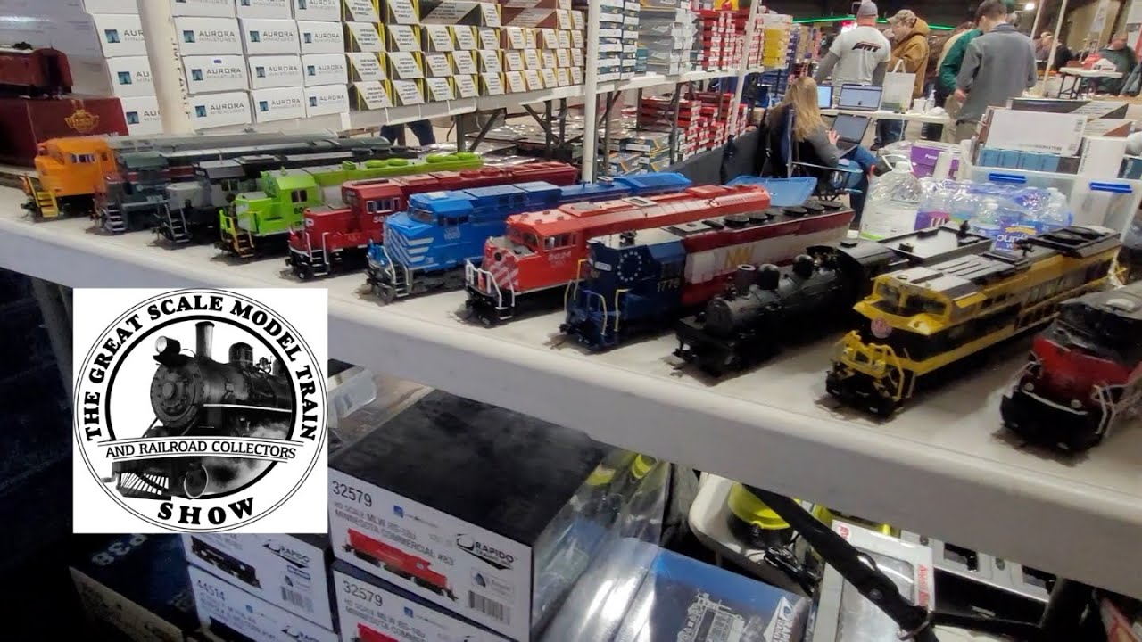 2026 Great Scale Train Show Tour & Layouts January