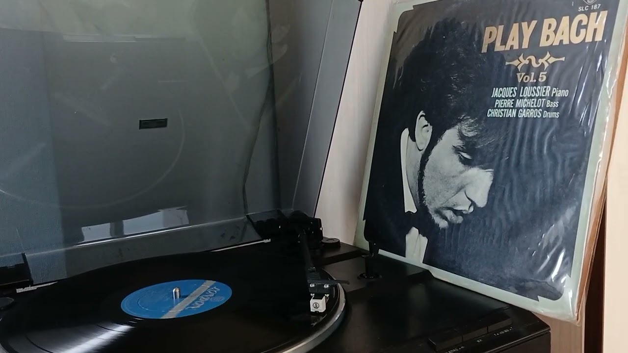 Jacques Loussier Play Bach - Siciliano From Flute Sonata No. 2 In E Flat Major (1968 London)