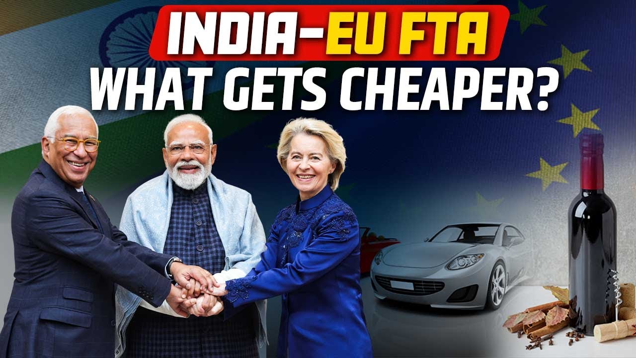 India–EU FTA: What Gets Cheaper? Luxury Cars | Wine | Imports