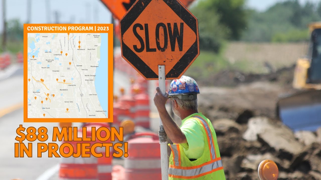 $88 Million in Projects for Lake County's 2023 Construction Program