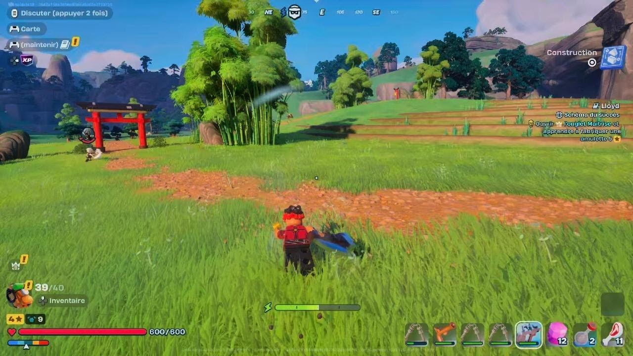 Je joue à un jeu odyssée.sur fortnite avec plein de monde LEGO