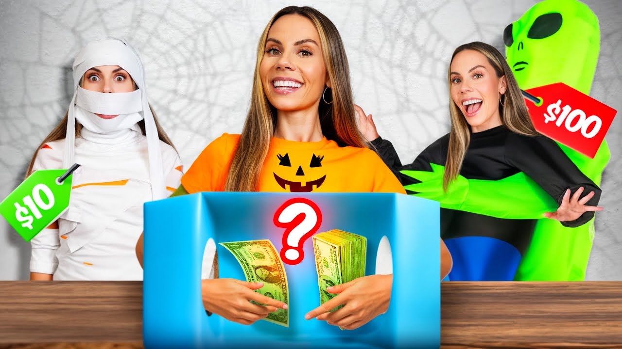 $10 vs $100 Halloween Costumes! *I GOT PRANKED*