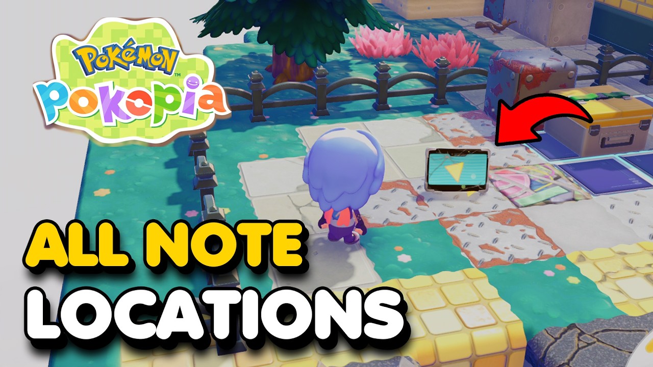 Pokemon Pokopia - All NOTES Location Guide (Human Records)