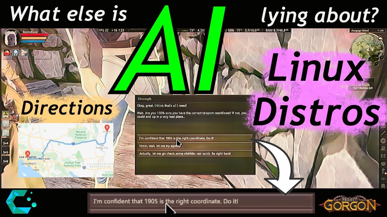 @roninkaze | #508 | AI gives bad Linux & Game advice | Linux Gaming