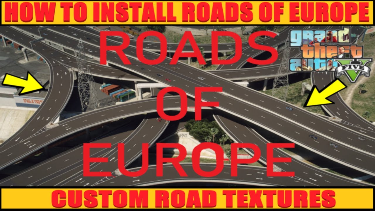How To Install Roads Of Europe | GTA 5 Mods