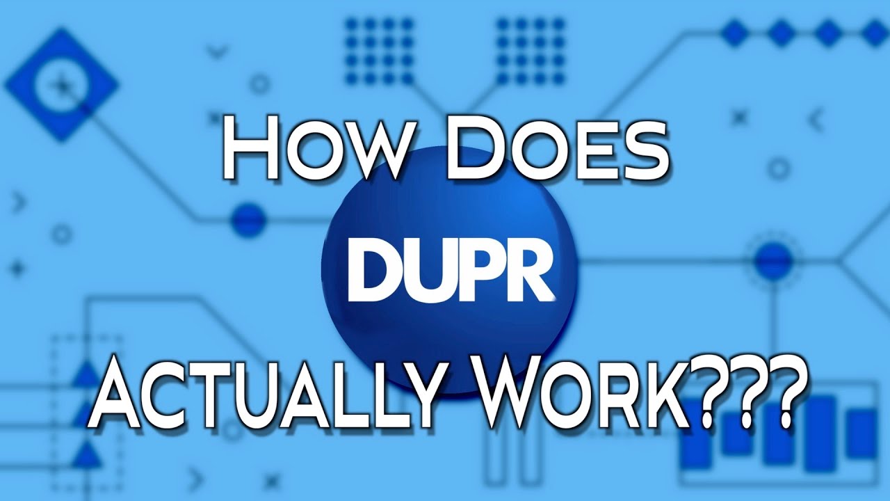 Специалист по анализу данных объясняет, как работает алгоритм DUPR