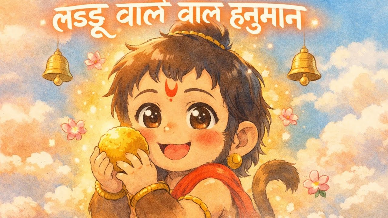 “मेरे नन्हे बाल हनुमान 🧡 | Cute Baby Hanuman Bhajan | Peaceful Devotional”#youtube #bajrangbali 
