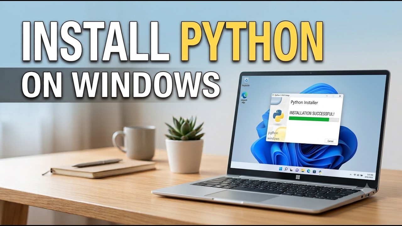 How to Install Python on Windows | Install pip & Run Your First Script