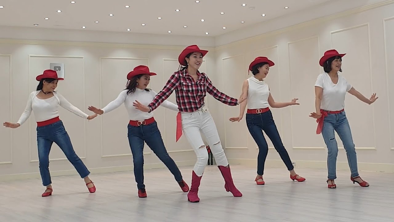[예주쌤라인댄스] Heel, Toe, Rodeo Line Dance  힐 토 로데오 라인댄스