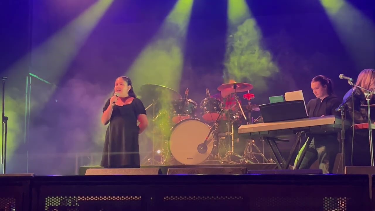 Natalya Almanzan performing 
