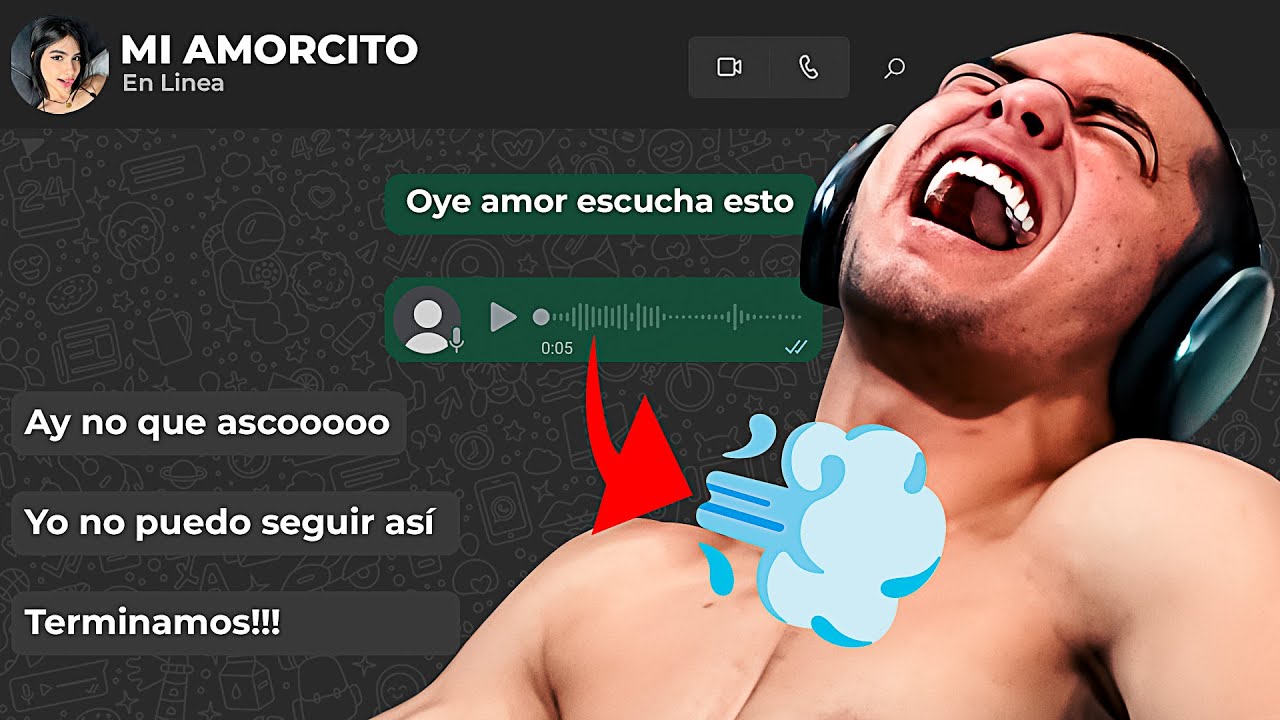 ME TIRO P3DOS EN MENSAJES DE VOZ 💨😂 | WhatsApp De Seguidores