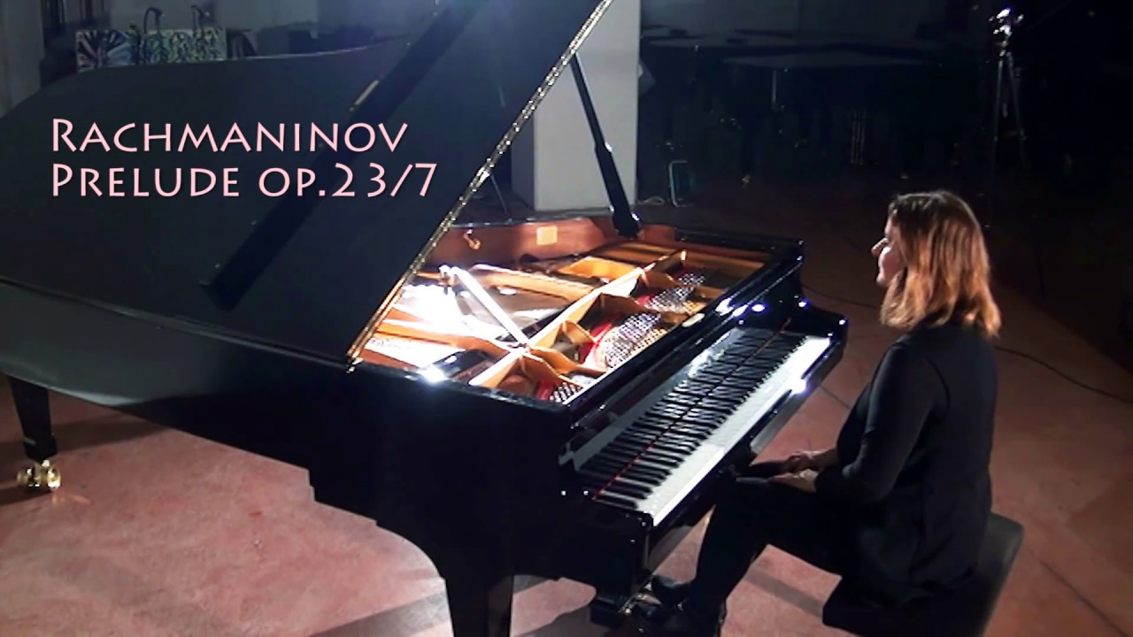 Anja Woschick plays RACHMANINOV Prelude op.23/7